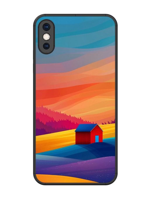 Sunset Solitude Glossy Soft Edge Case for Apple Iphone Xs Max Chachhi