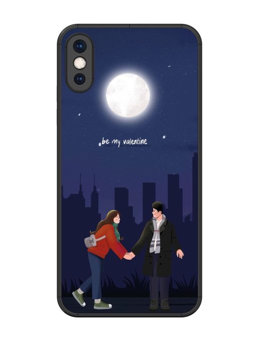 Moonlight Proposal Glossy Soft Edge Case for Apple Iphone Xs Max Chachhi