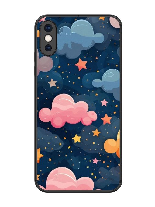 Twinkling Dreams Glossy Soft Edge Case for Apple Iphone Xs Max Chachhi