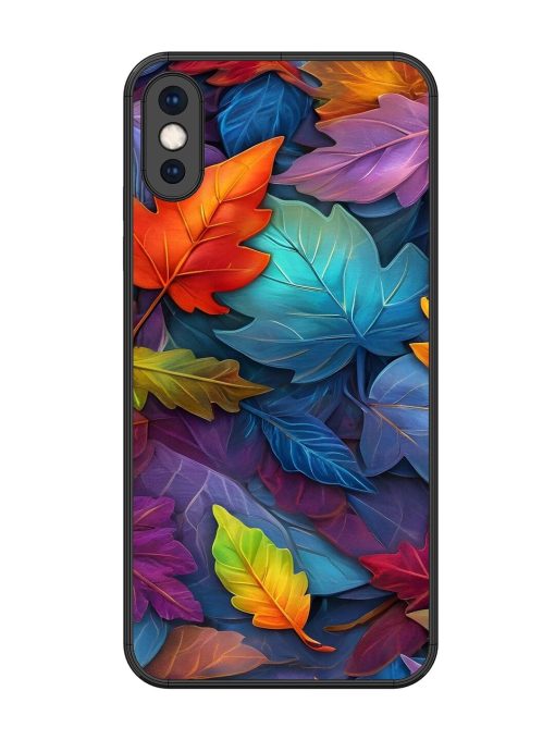 Autumn'S Embrace Glossy Soft Edge Case for Apple Iphone Xs Max Chachhi