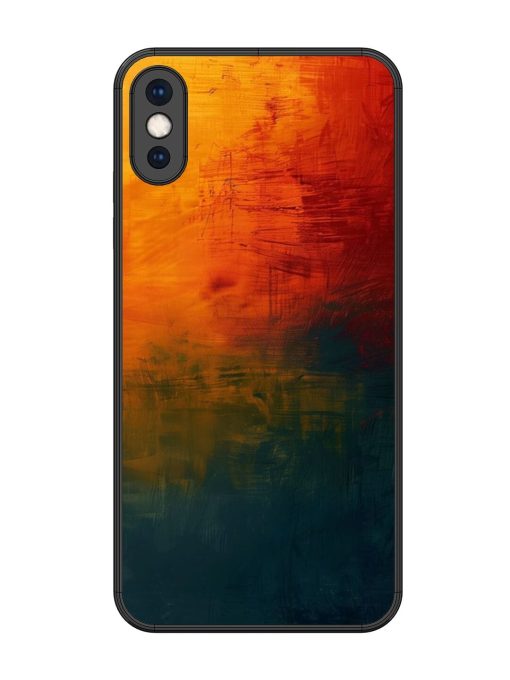 Golden Hour Canvas Glossy Soft Edge Case for Apple Iphone Xs Max Chachhi