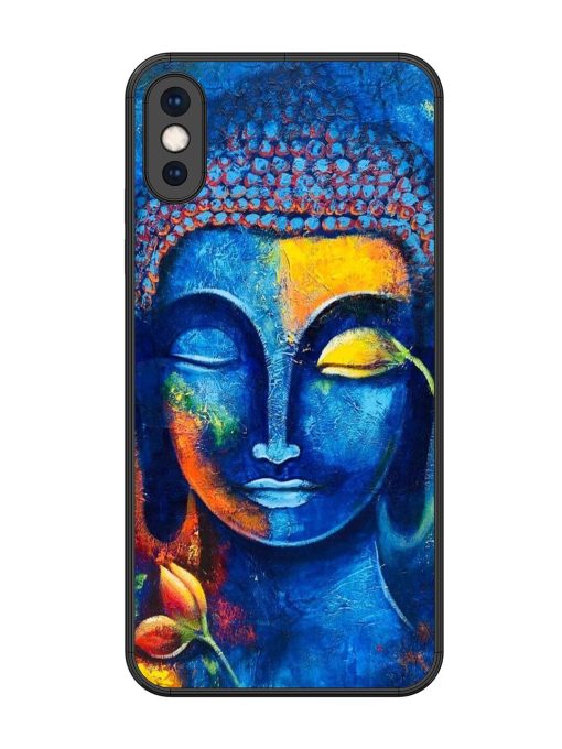 Enlightened Serenity Glossy Soft Edge Case for Apple Iphone Xs Max Chachhi