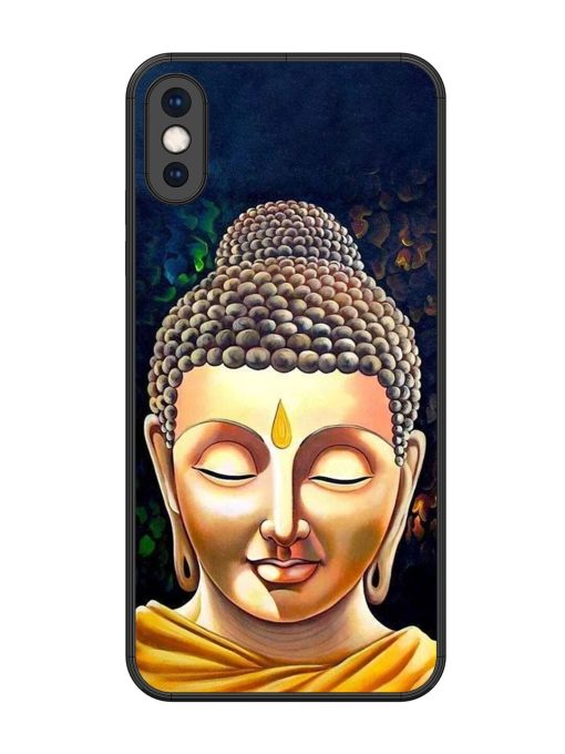 Buddha Face Glossy Soft Edge Case for Apple Iphone Xs Max Chachhi