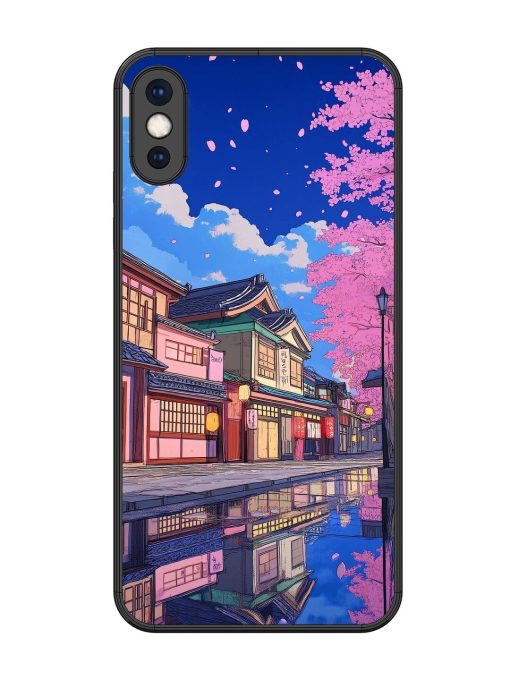 Tranquil Reflections Glossy Soft Edge Case for Apple Iphone Xs Max