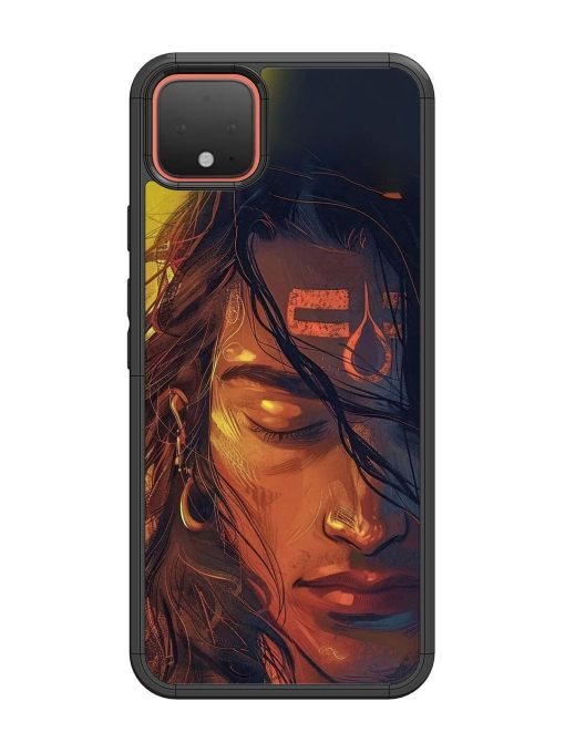 Tranquil Shiva Glossy Soft Edge Case for Google Pixel 4 Chachhi