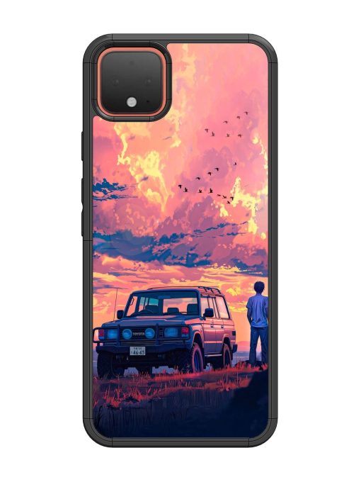 Solitude'S Horizon Glossy Soft Edge Case for Google Pixel 4 Chachhi