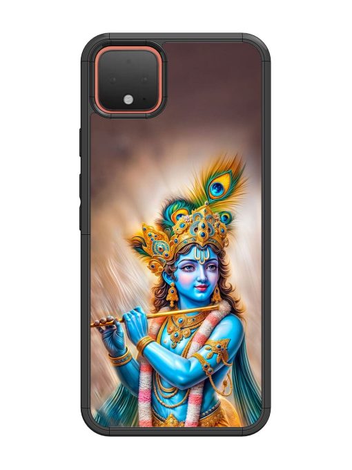 Divine Krishna Glossy Soft Edge Case for Google Pixel 4 Chachhi