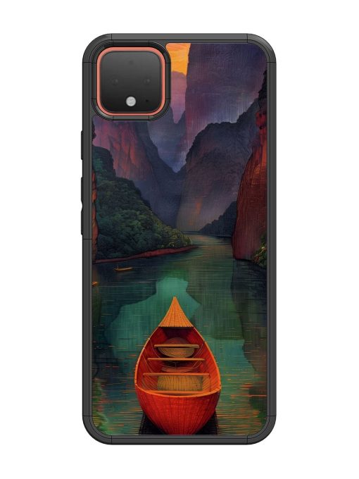 Serene Passage Glossy Soft Edge Case for Google Pixel 4 Chachhi