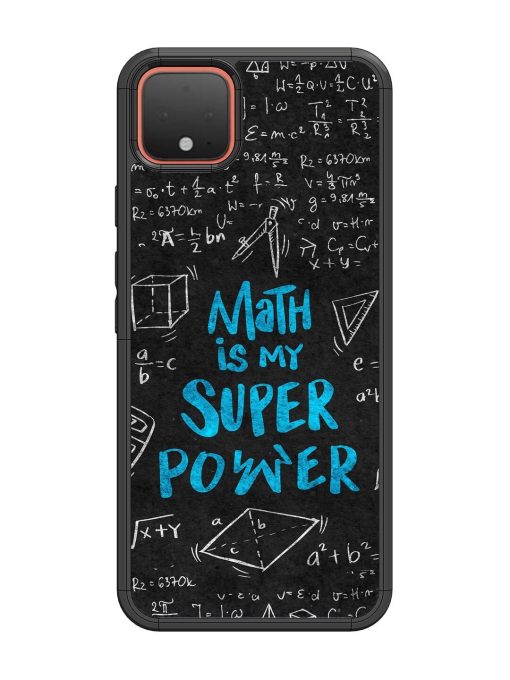 Math Magic Glossy Soft Edge Case for Google Pixel 4 Chachhi