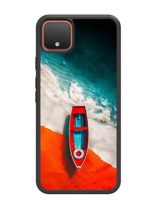 Crimson Tide Glossy Soft Edge Case for Google Pixel 4 Chachhi