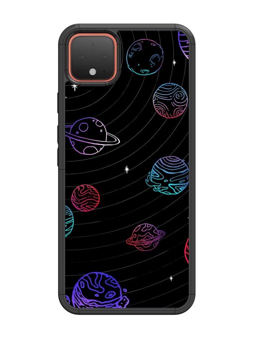 Cosmic Ballet Glossy Soft Edge Case for Google Pixel 4 Chachhi