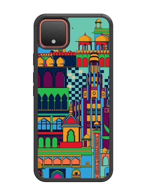 Indian Tapestry Glossy Soft Edge Case for Google Pixel 4 Chachhi