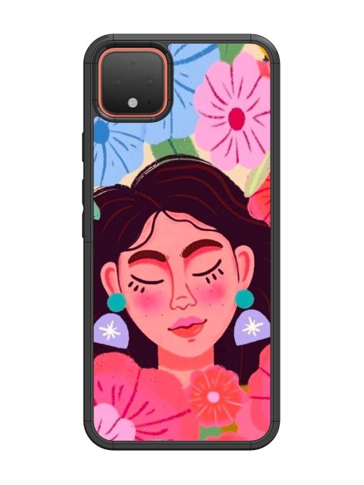 Blooming Serenity Glossy Soft Edge Case for Google Pixel 4 Chachhi