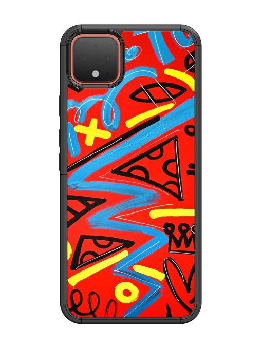 Groovy Garden Glossy Soft Edge Case for Google Pixel 4 Chachhi