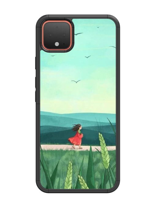 Solitude'S Serenity Glossy Soft Edge Case for Google Pixel 4 Chachhi