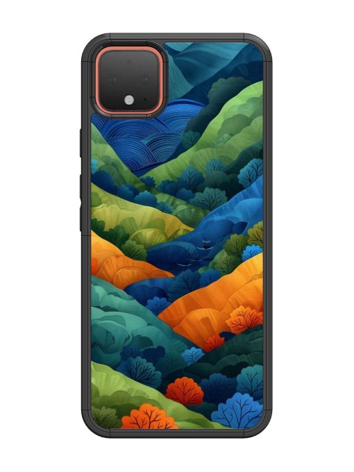 Serene Summits Glossy Soft Edge Case for Google Pixel 4 Chachhi