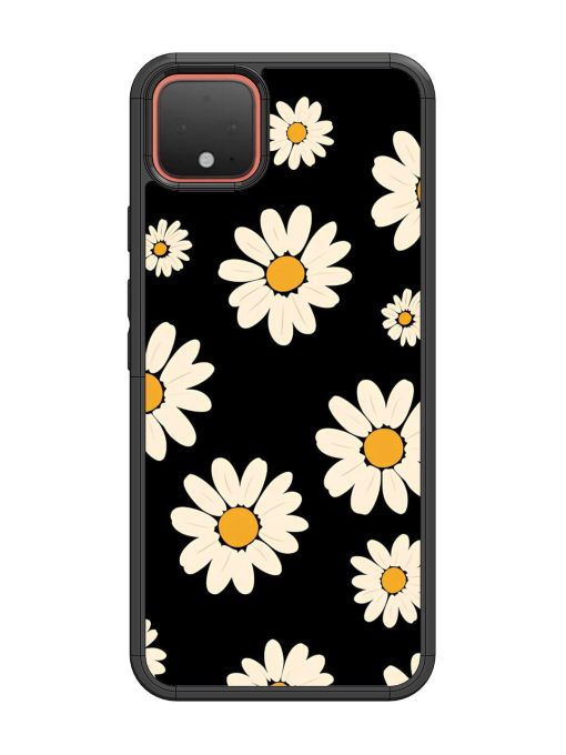 Daisies In The Night Glossy Soft Edge Case for Google Pixel 4 Chachhi