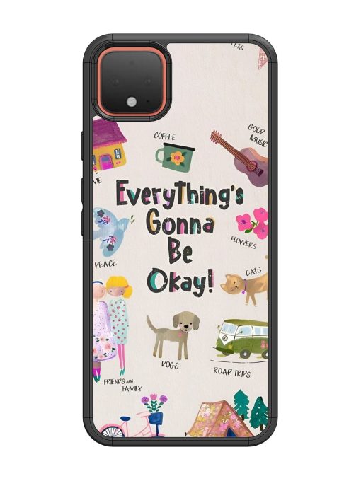 Sunshine And Smiles Glossy Soft Edge Case for Google Pixel 4 Chachhi