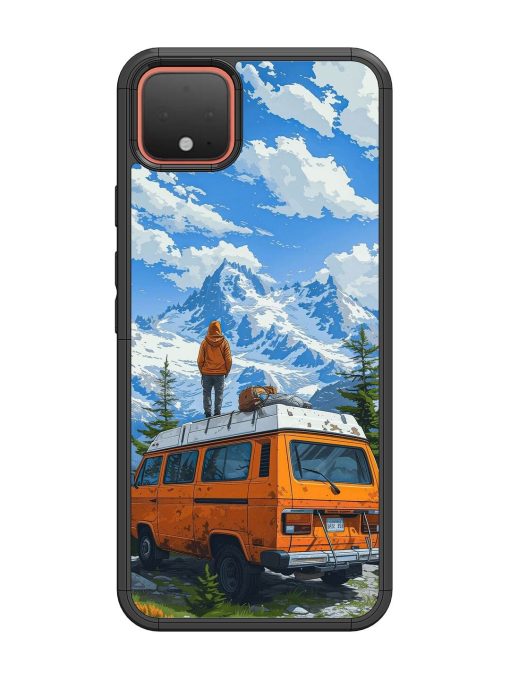 Mountaintop Solitude Glossy Soft Edge Case for Google Pixel 4 Chachhi