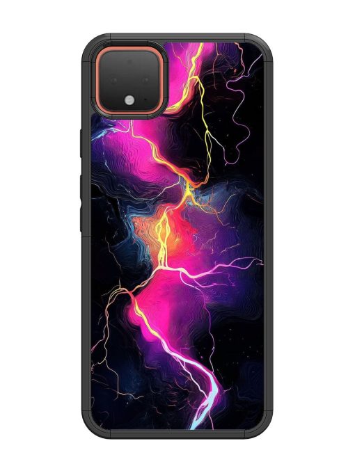 Electric Dreams Glossy Soft Edge Case for Google Pixel 4 Chachhi