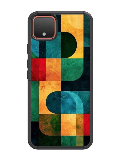 Geometric Harmony Glossy Soft Edge Case for Google Pixel 4 Chachhi