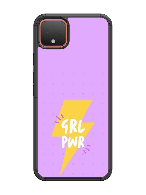 Girl Power Spark Glossy Soft Edge Case for Google Pixel 4 Chachhi