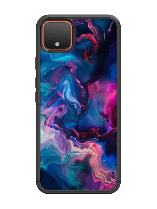 Cosmic Swirl Glossy Soft Edge Case for Google Pixel 4 Chachhi