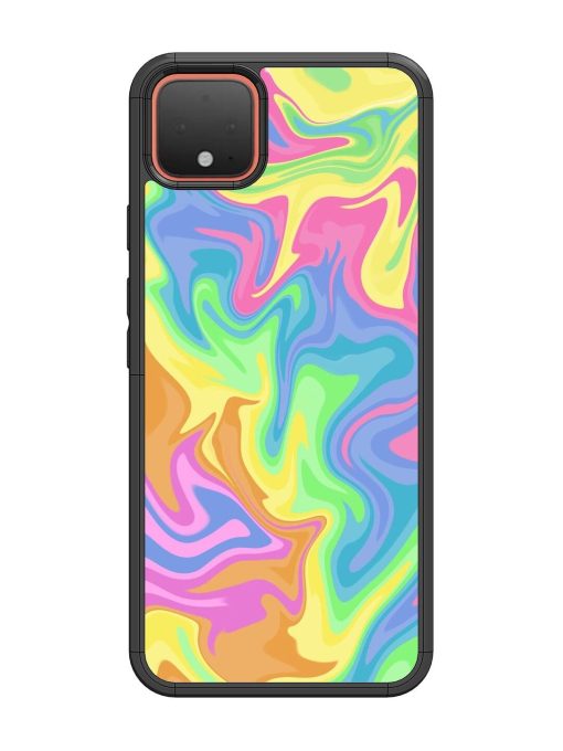 Whimsical Swirl Glossy Soft Edge Case for Google Pixel 4 Chachhi