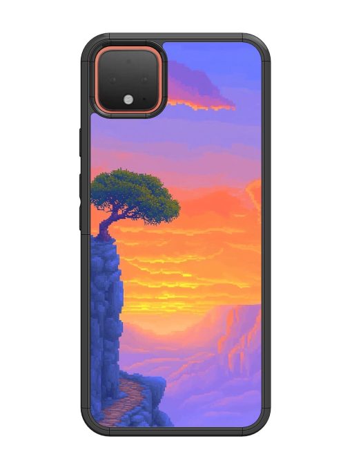 Cliffside Solitude Glossy Soft Edge Case for Google Pixel 4 Chachhi