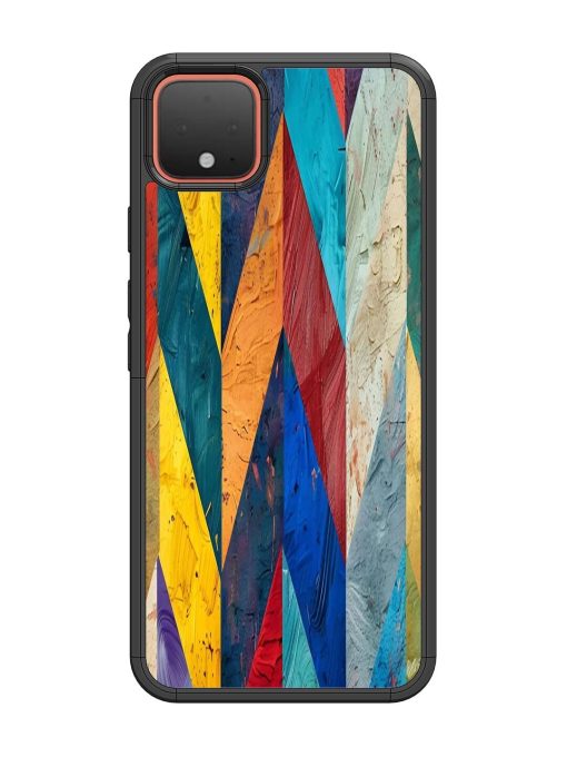 Abstract Tapestry Glossy Soft Edge Case for Google Pixel 4 Chachhi