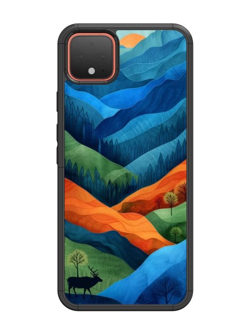 Layers Of The Land Glossy Soft Edge Case for Google Pixel 4 Chachhi