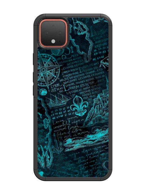 Nautical Notebook Glossy Soft Edge Case for Google Pixel 4 Chachhi