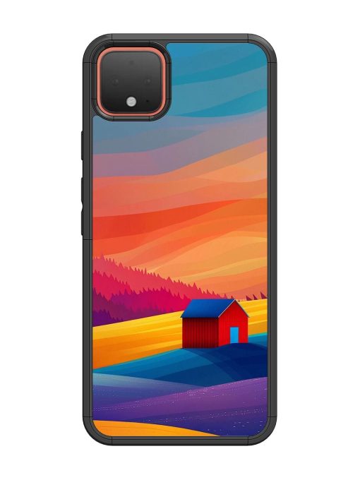 Sunset Solitude Glossy Soft Edge Case for Google Pixel 4 Chachhi