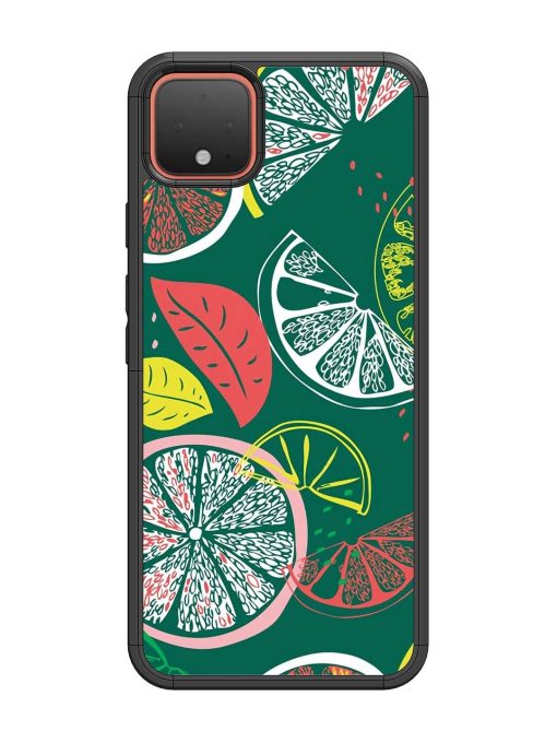 Citrus Symphony Glossy Soft Edge Case for Google Pixel 4 Chachhi