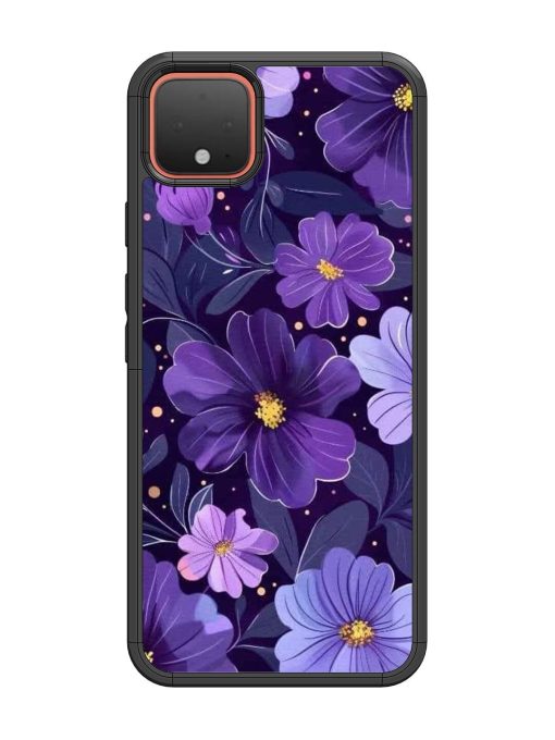 Purple Paradise Glossy Soft Edge Case for Google Pixel 4 Chachhi