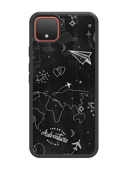 Wanderlust Sketchbook Glossy Soft Edge Case for Google Pixel 4 Chachhi