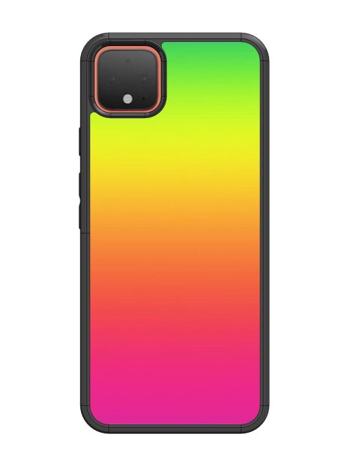 Rainbow Gradient Glossy Soft Edge Case for Google Pixel 4 Chachhi