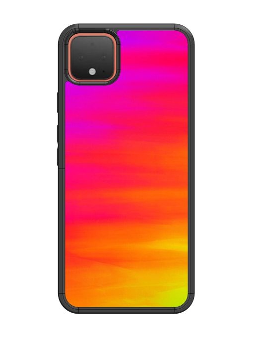 Neon Horizon Glossy Soft Edge Case for Google Pixel 4 Chachhi