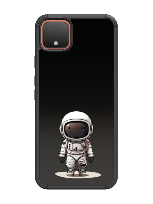 Neon Astronaut Glossy Soft Edge Case for Google Pixel 4 Chachhi