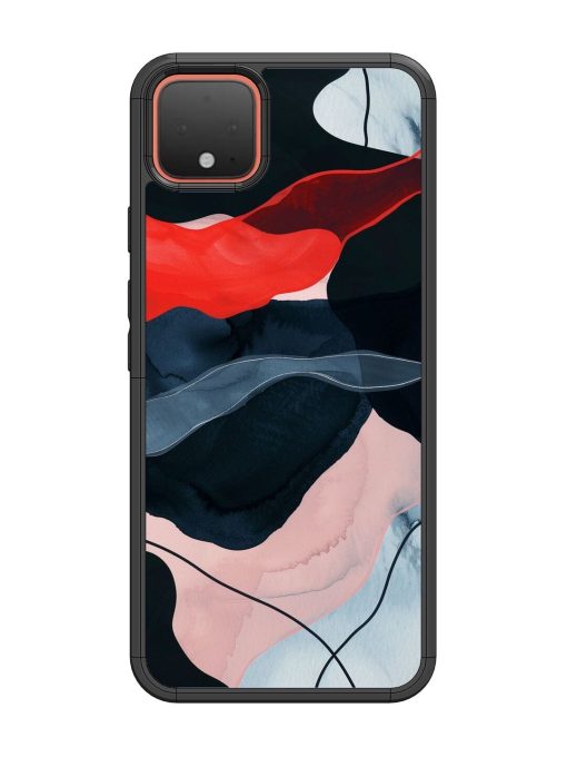 Dark Currents Glossy Soft Edge Case for Google Pixel 4 Chachhi