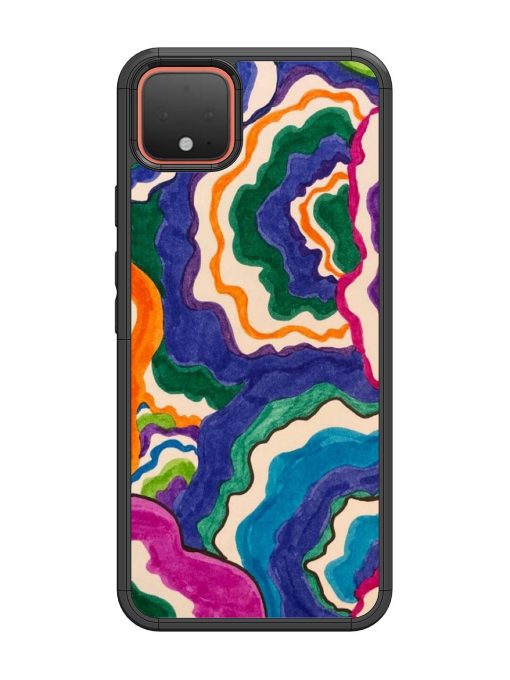 Wavy Wonder Glossy Soft Edge Case for Google Pixel 4 Chachhi