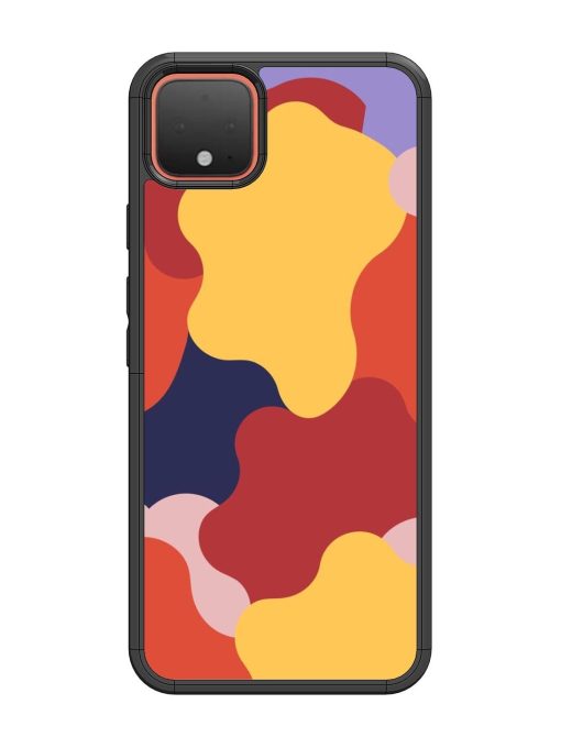 Gooey Color Chaos Glossy Soft Edge Case for Google Pixel 4 Chachhi