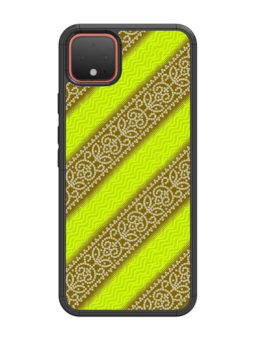 Golden Bandana Bliss Glossy Soft Edge Case for Google Pixel 4 Chachhi