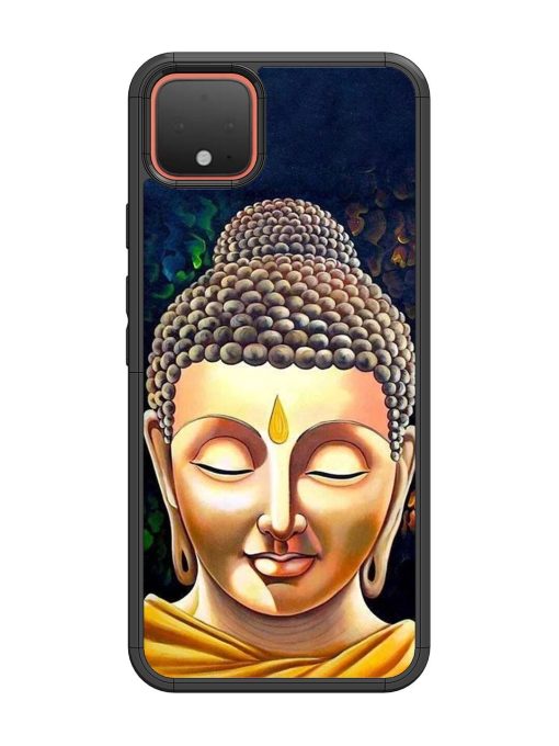 Buddha Face Glossy Soft Edge Case for Google Pixel 4 Chachhi