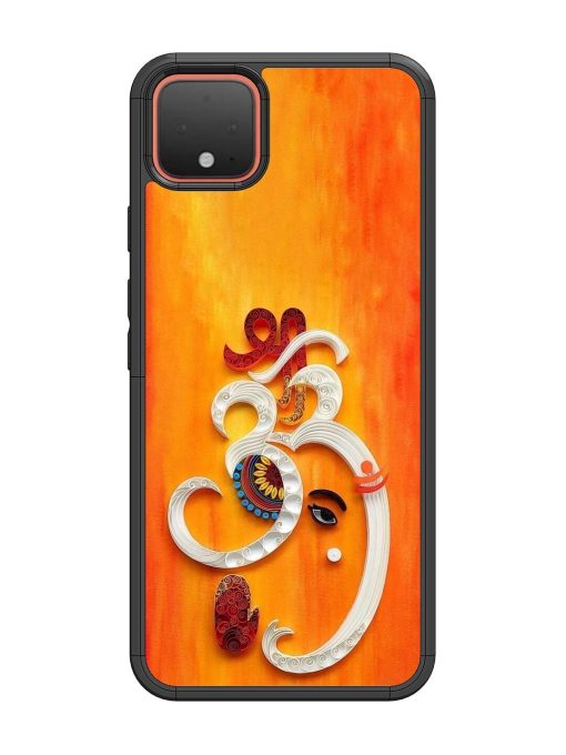 Ganesha In Quilling Art Glossy Soft Edge Case for Google Pixel 4 Chachhi