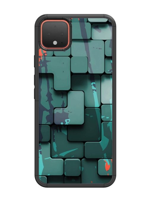 Abstract Geometric Mosaic Glossy Soft Edge Case for Google Pixel 4 Chachhi