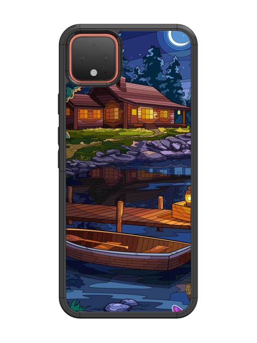 Moonlit Serenity Glossy Soft Edge Case for Google Pixel 4 Chachhi