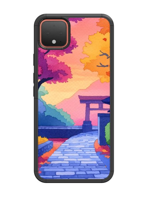 Autumnal Serenity Glossy Soft Edge Case for Google Pixel 4 Chachhi