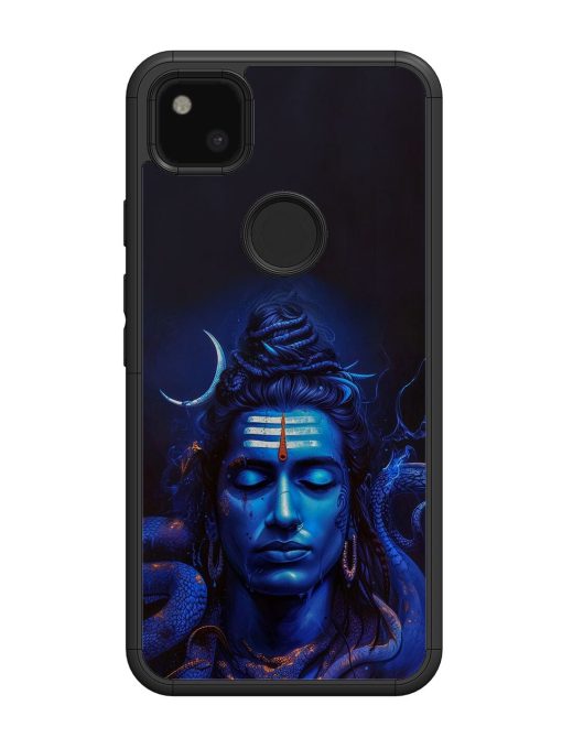 Mystic Mahadev Glossy Soft Edge Case for Google Pixel 4A Chachhi