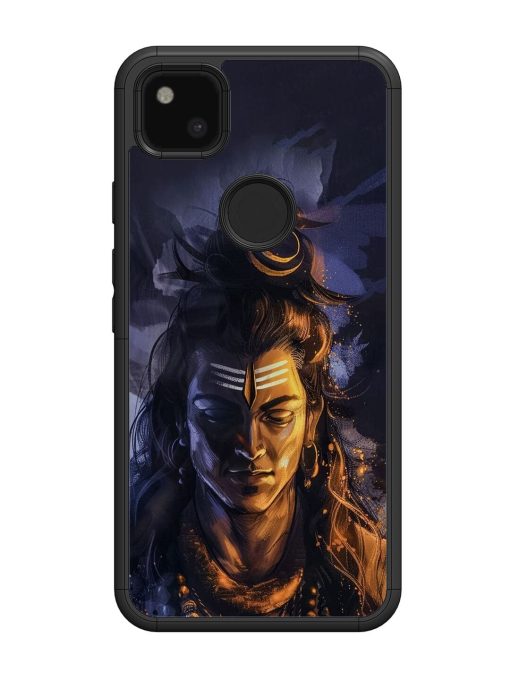 Lord Shiva Glossy Soft Edge Case for Google Pixel 4A Chachhi